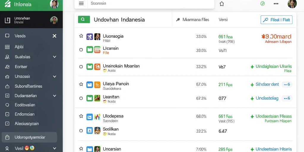 Tampilan antarmuka yang menarik dan mudah digunakan.