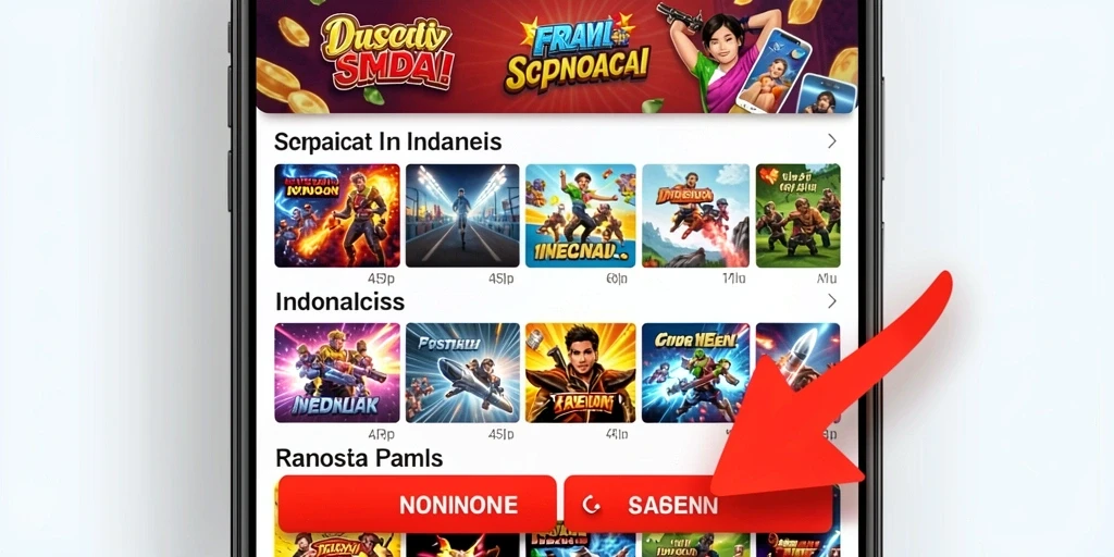Tampilan awal yang menawan dan memikat.