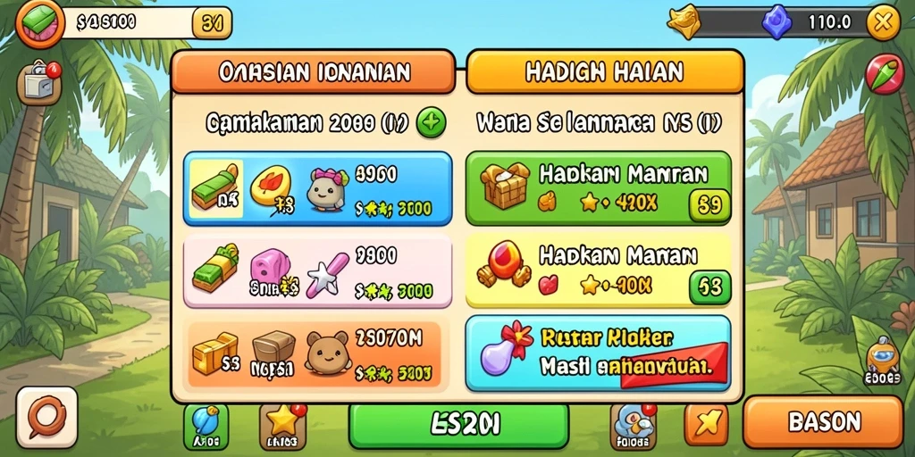 Tampilan antarmuka yang user-friendly dan menarik.