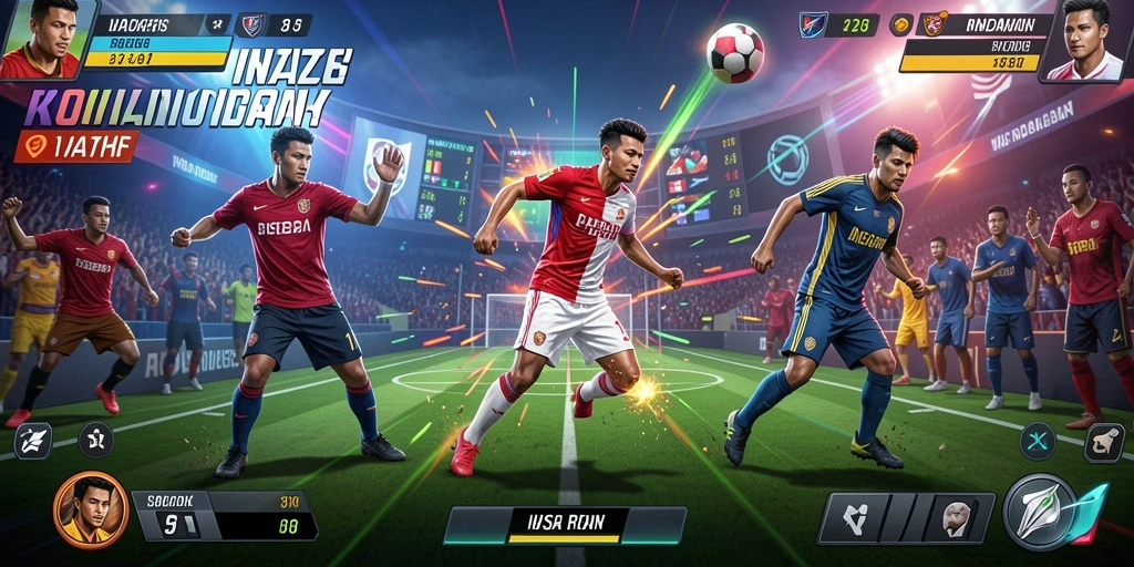 Screenshot menunjukkan tampilan antarmuka utama MAMIBET yang stylish.