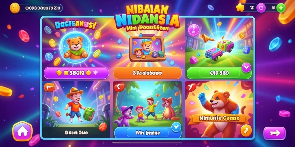 Screenshot menunjukkan karakter utama di dunia naga.