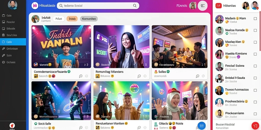 Tampilan awal permainan yang menarik dan penuh warna.